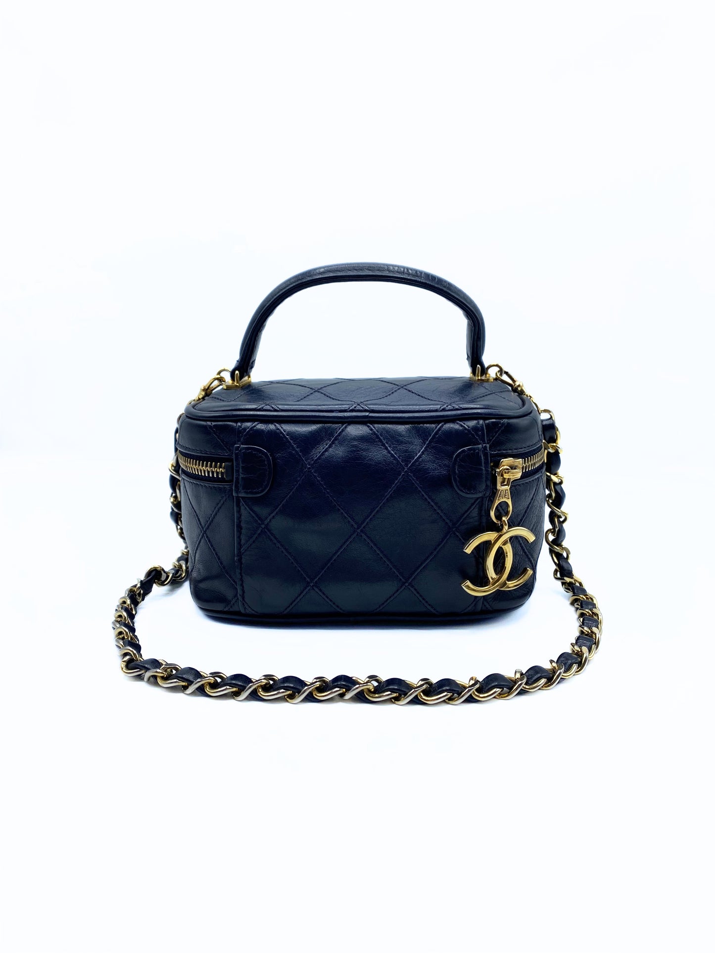CHANEL | Mini Vanity Vintage Blue