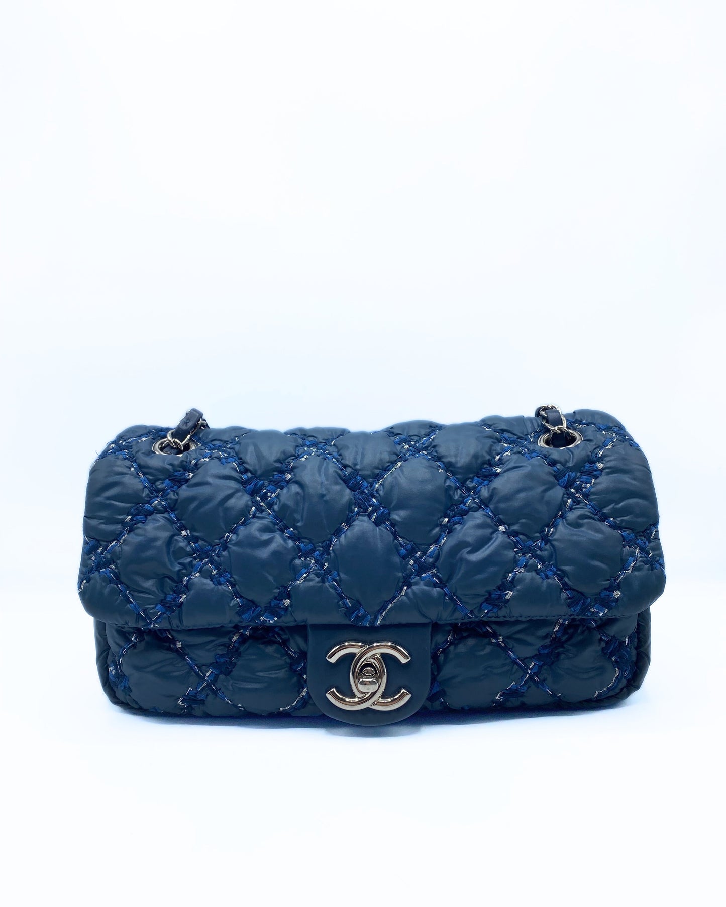 CHANEL | Bubble Tweed Flap Bag