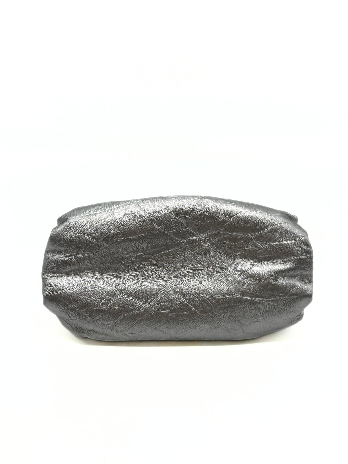 CHANEL | Kiss Lock Silver Chain Clutch