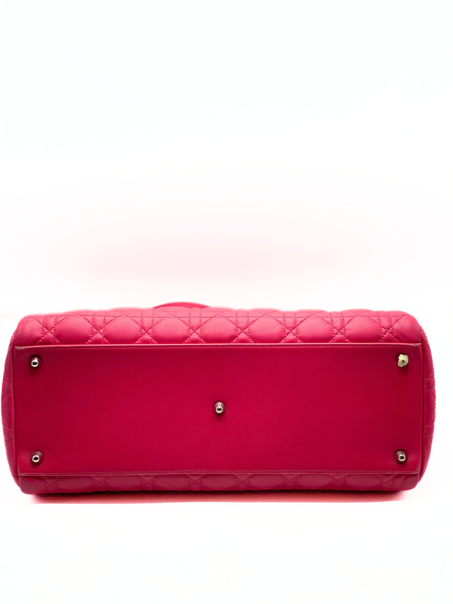DIOR | Lady Shopper Fuschia Cannage