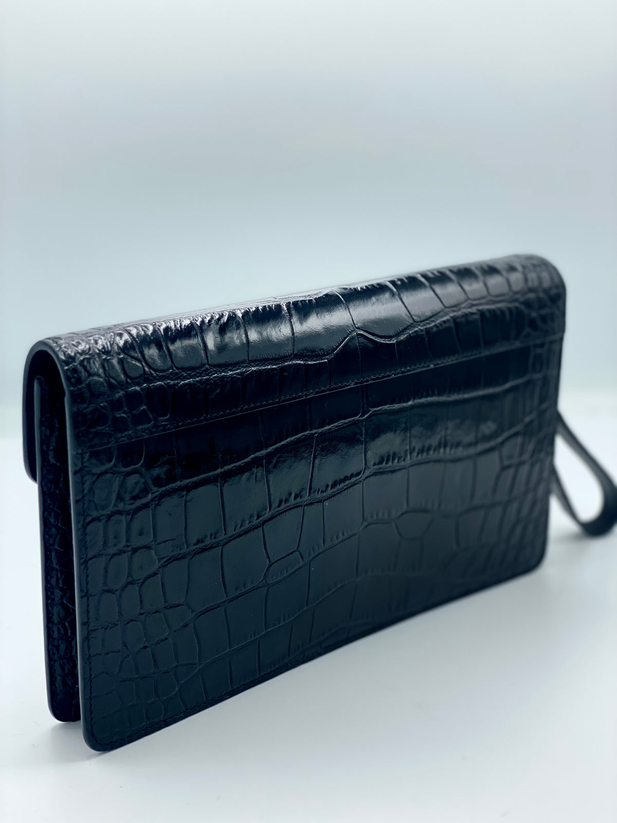 GUCCI | Dionysus Clutch in Croccodile Stamp Leather