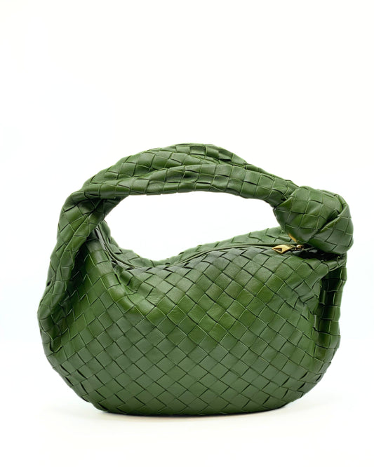 BOTTEGA VENETA | Green Jodie Shoulder Bag