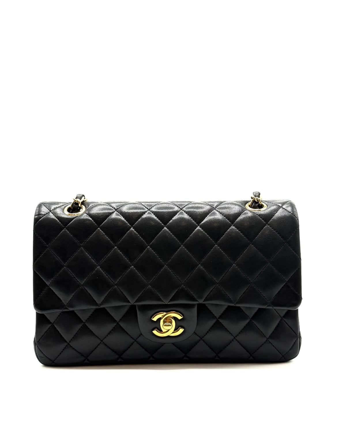 CHANEL | Timeless 2.5 Black Double Flap