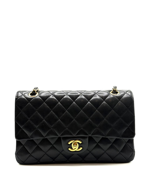 CHANEL | Timeless 2.5 Black Double Flap