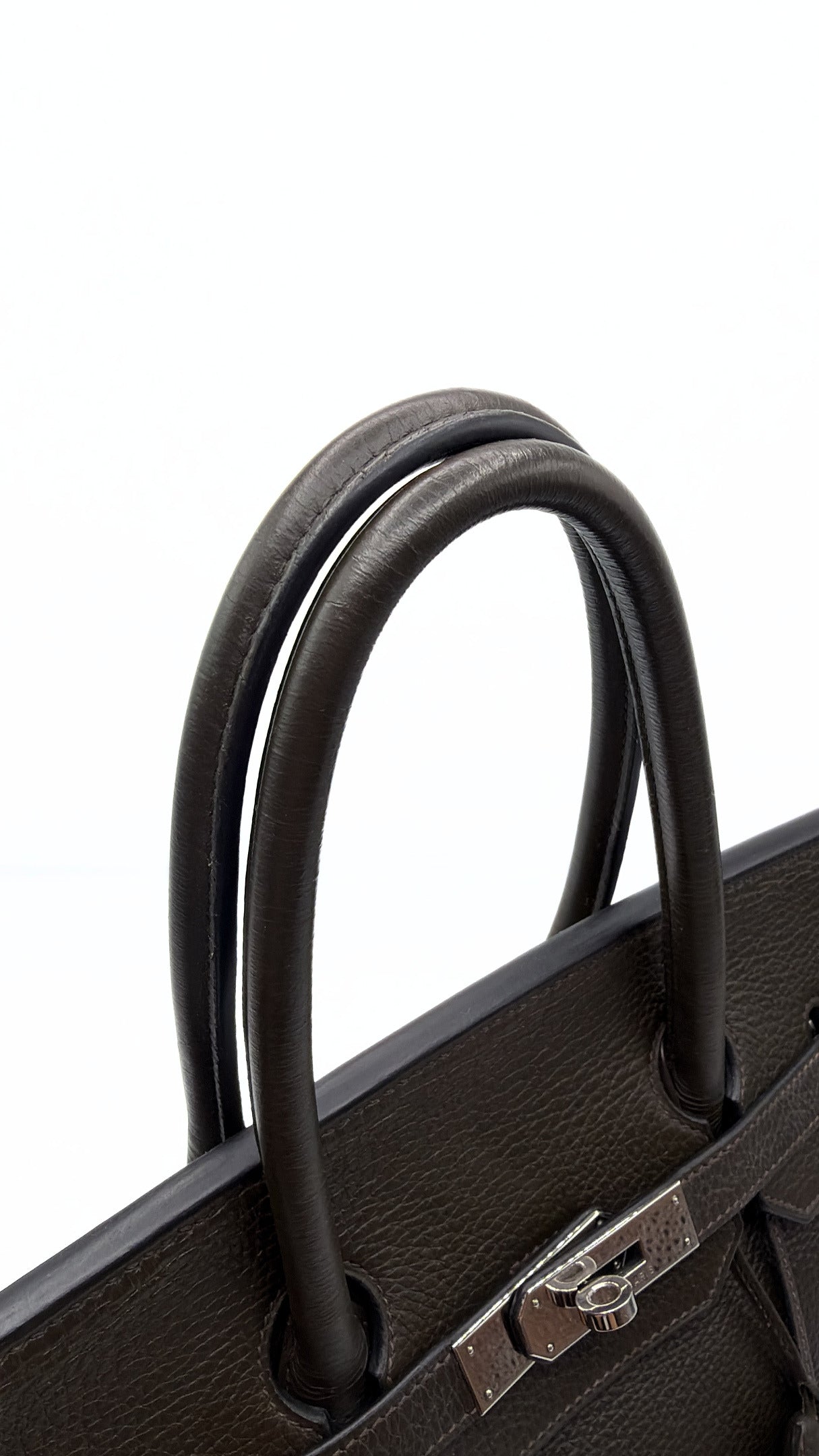 Hermès| Birkin 35 Graphite Clémence Palladium Hardware