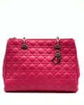 DIOR | Lady Shopper Fuschia Cannage