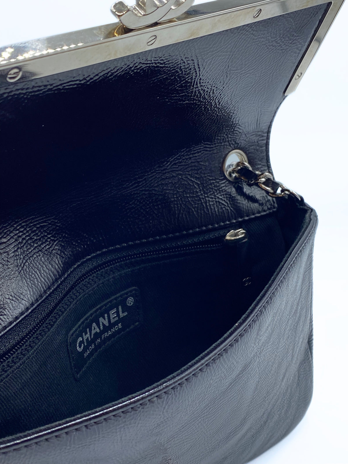 CHANEL | Timeless Classic Single Flap Metal Tag