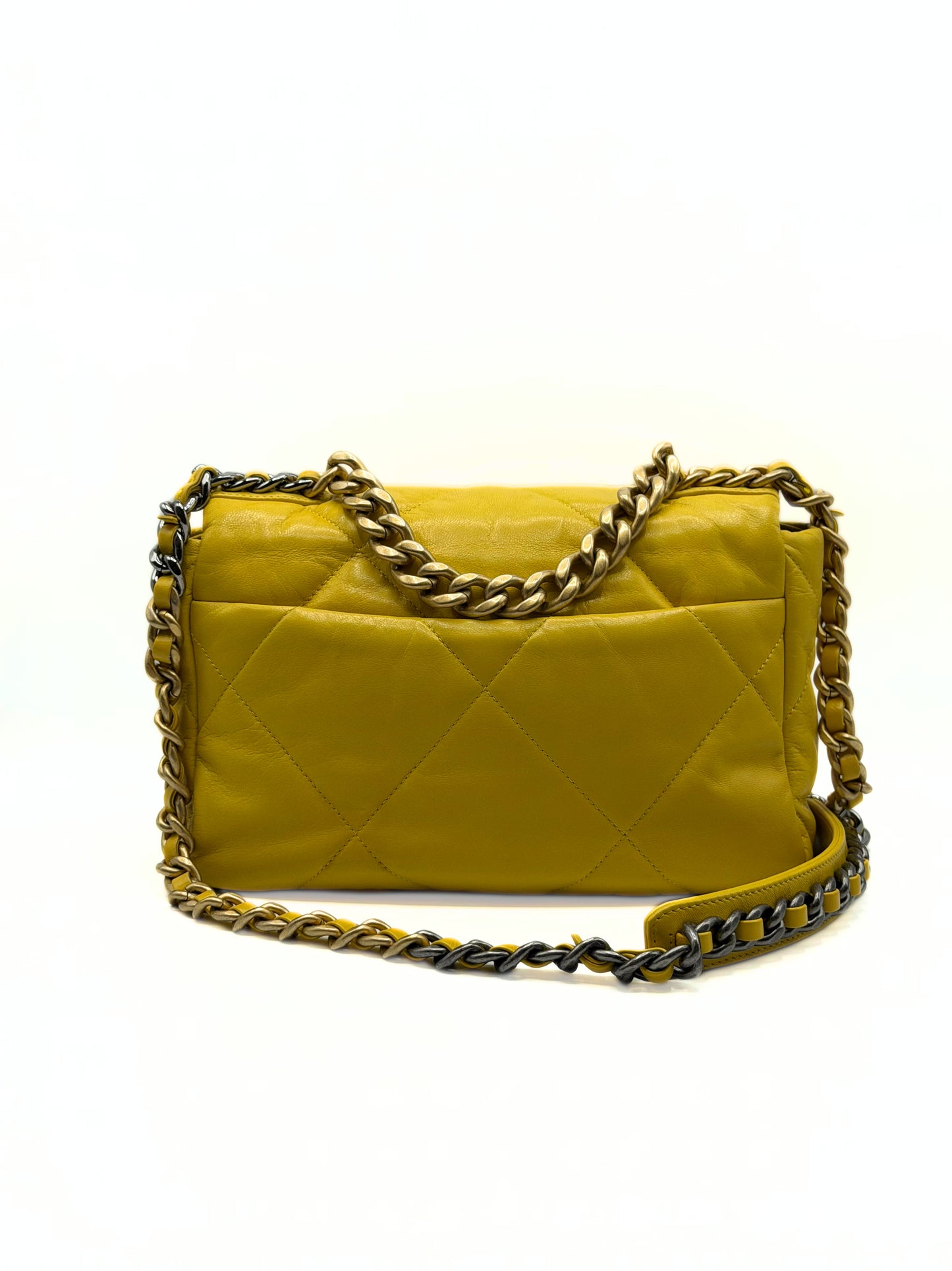 CHANEL |  19 Flap Bag Medium – Yellow
