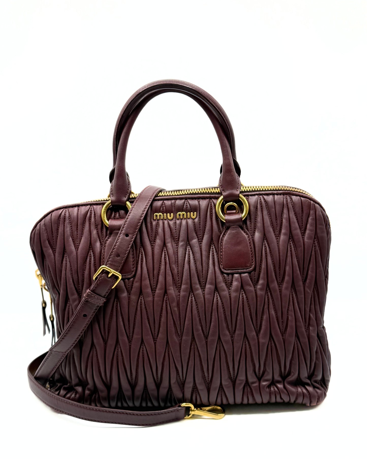 MIU MIU | Matelassé Shopper Bag