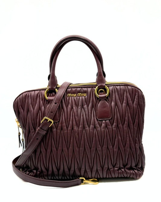 MIU MIU | Matelassé Shopper Bag