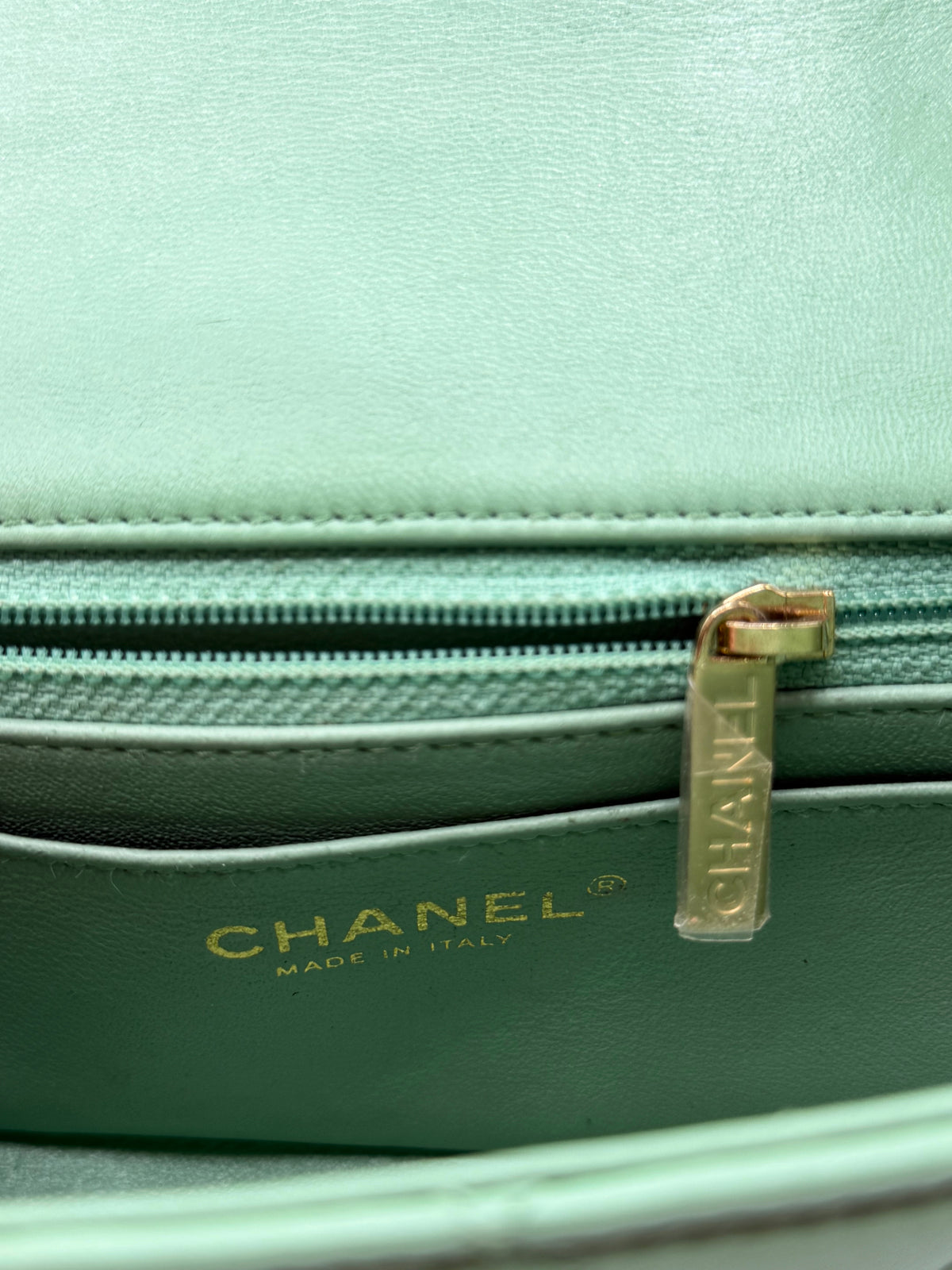 CHANEL | Mini Rectangular Pistacchio