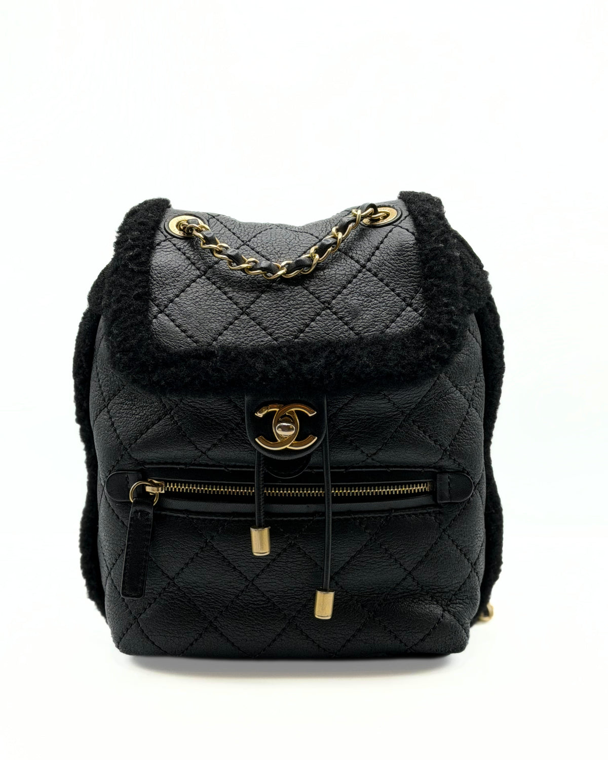 CHANEL | Paris-Hamburg Sherling Backpack