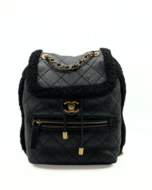 CHANEL | Paris-Hamburg Sherling Backpack