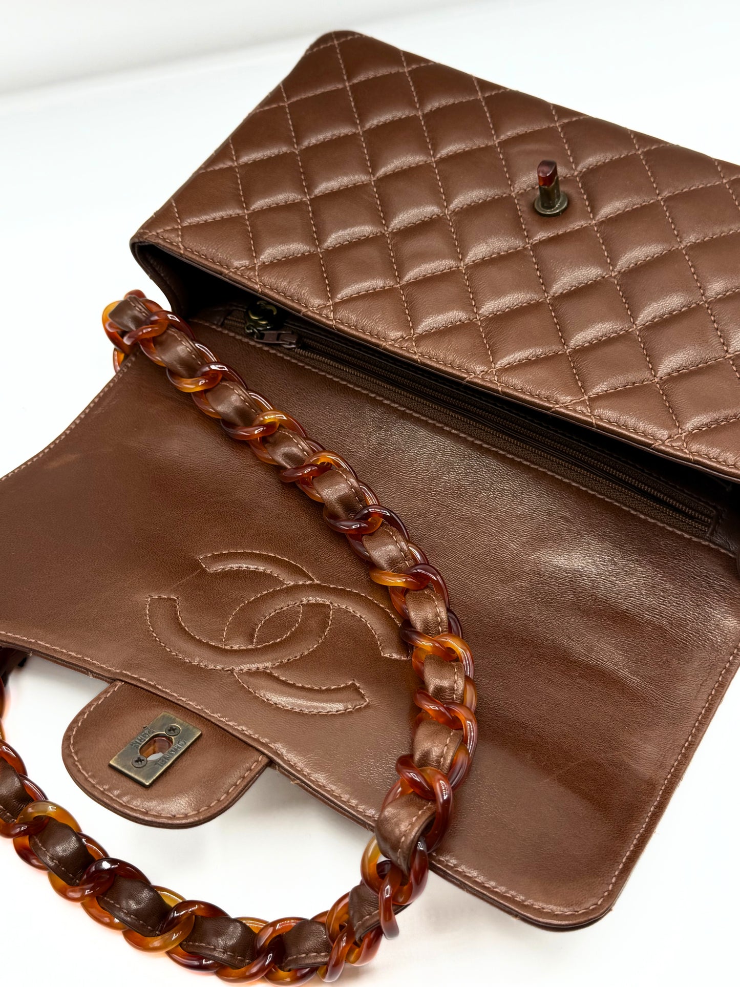 CHANEL |  Medium Vintage Classic Single Flap with Tortoiseshell