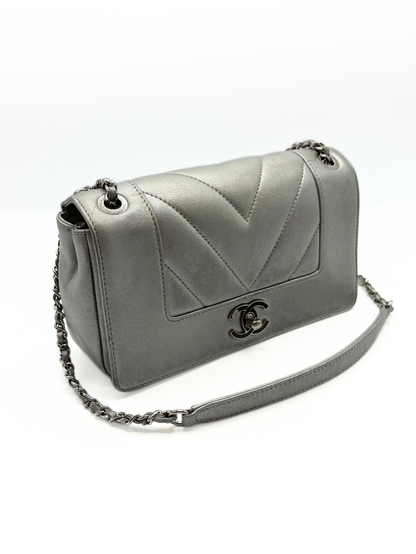 CHANEL | Mademoiselle Chevron Flap Bag