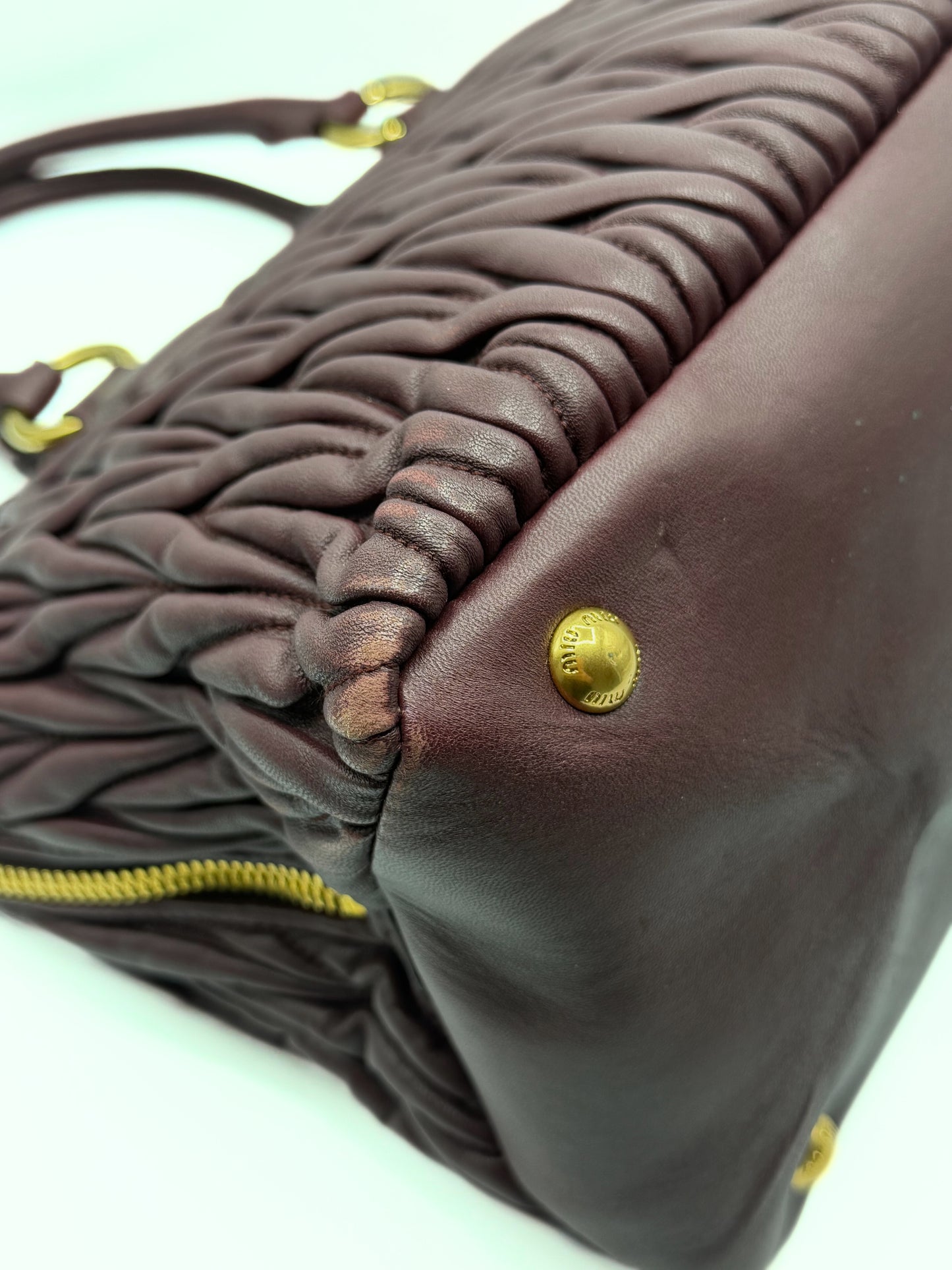 MIU MIU | Matelassé Shopper Bag