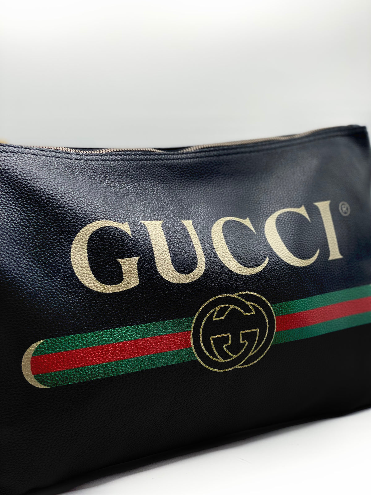 GUCCI | Portfoglio Pouch Web Logo Leather