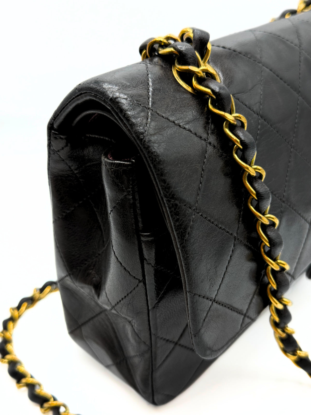 CHANEL | Timeless 2.5 Double Flap Vintage Black