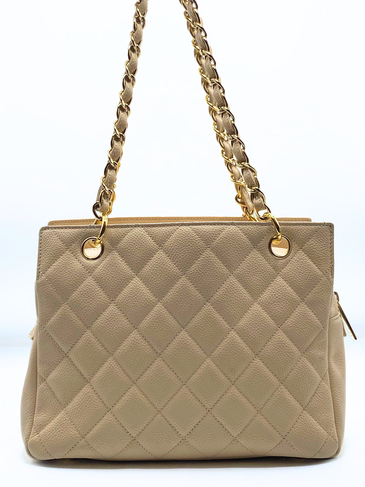 CHANEL | Pst In Beige Caviar