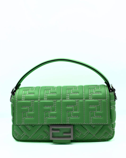 FENDI | Baguette Lime Green