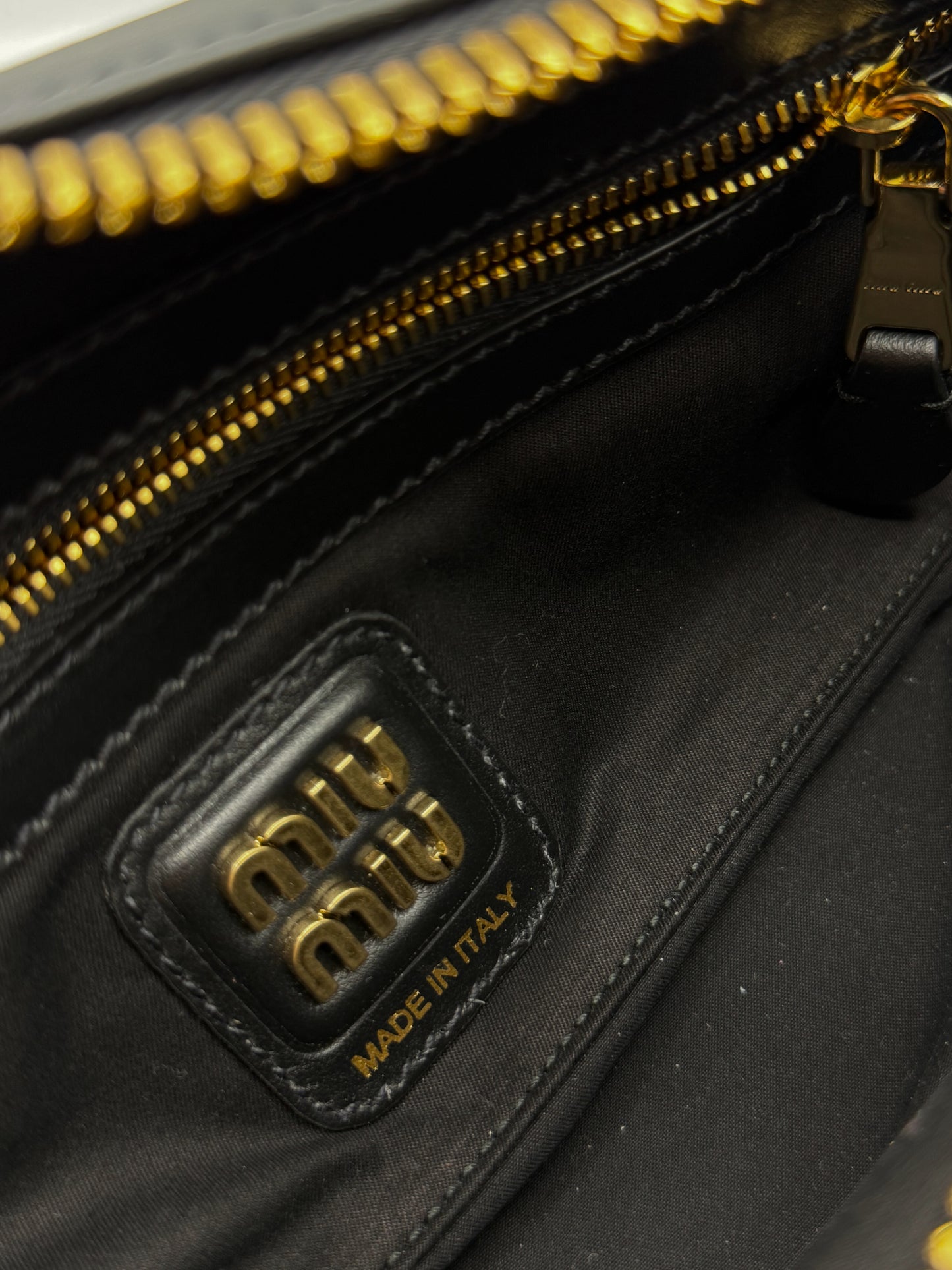 MIU MIU | Beau Bicolor Shoulder Bag