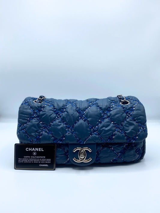 CHANEL | Bubble Tweed Flap Bag