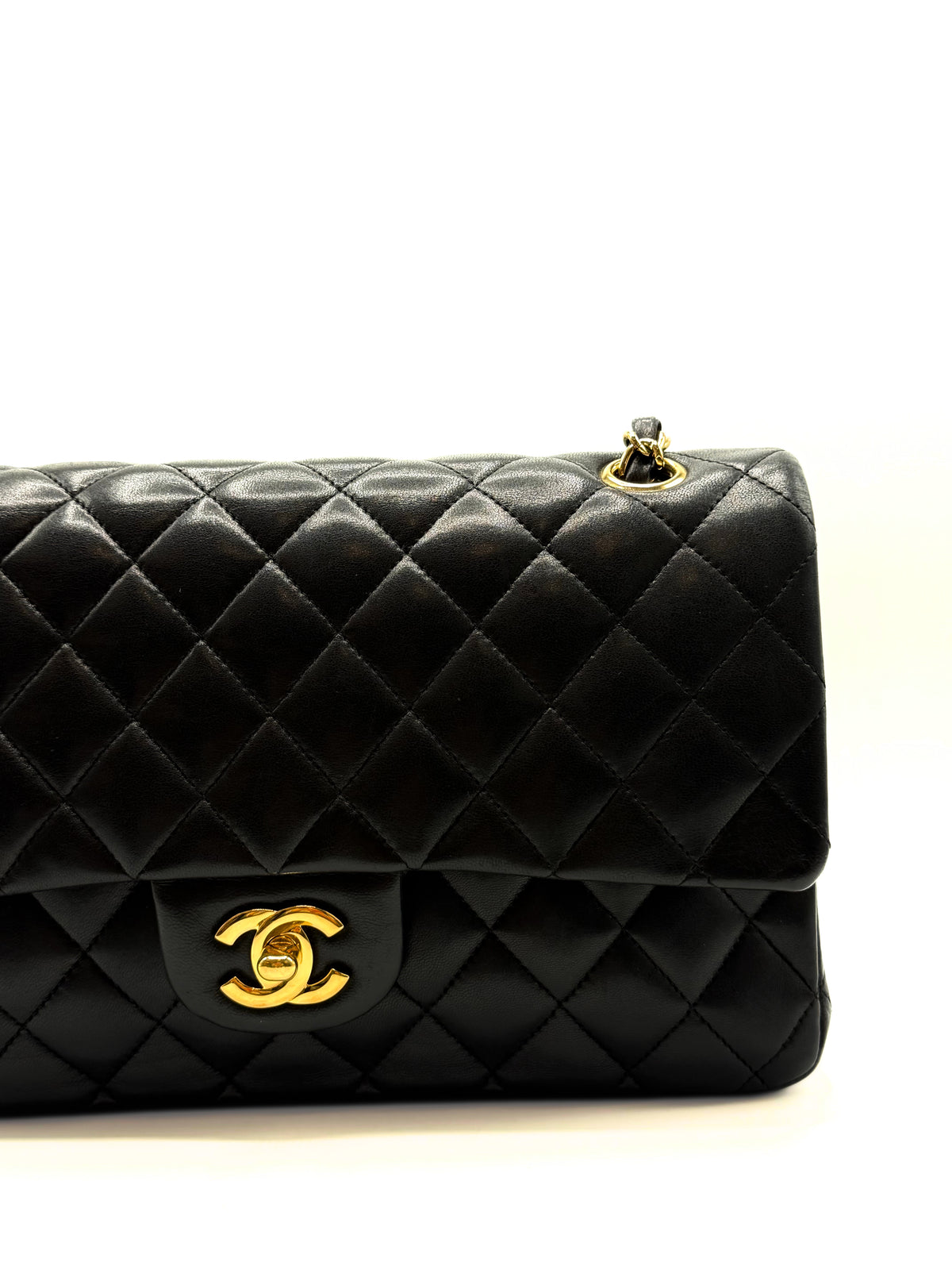 CHANEL | Timeless 2.5 Black Double Flap