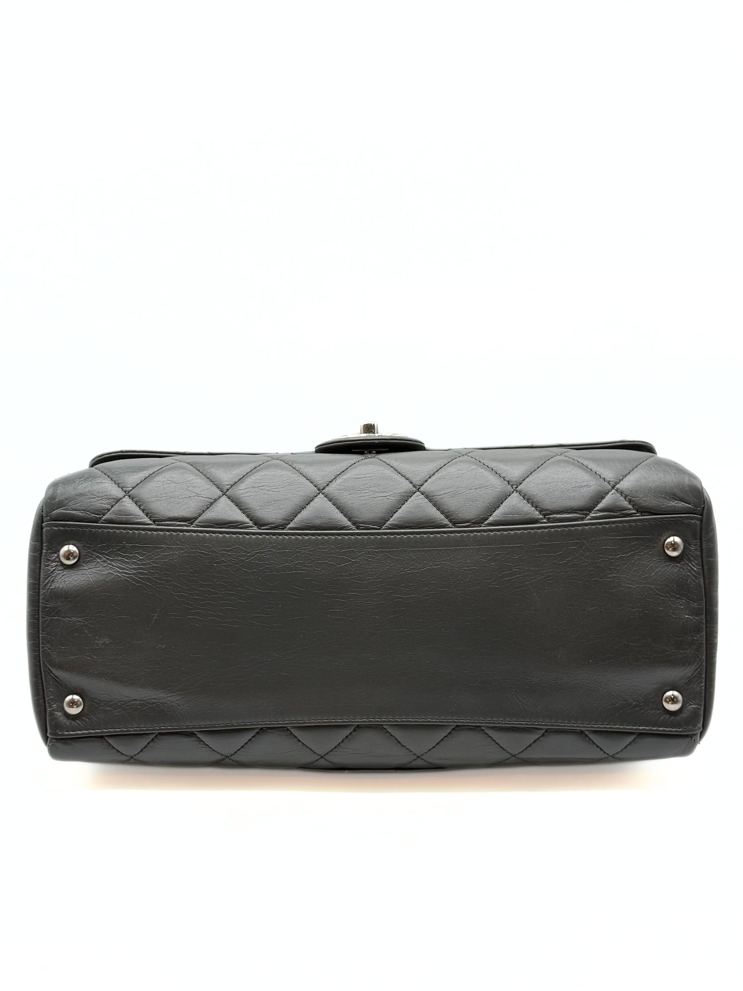 CHANEL | Delivery Tote Metallic Grey Bag