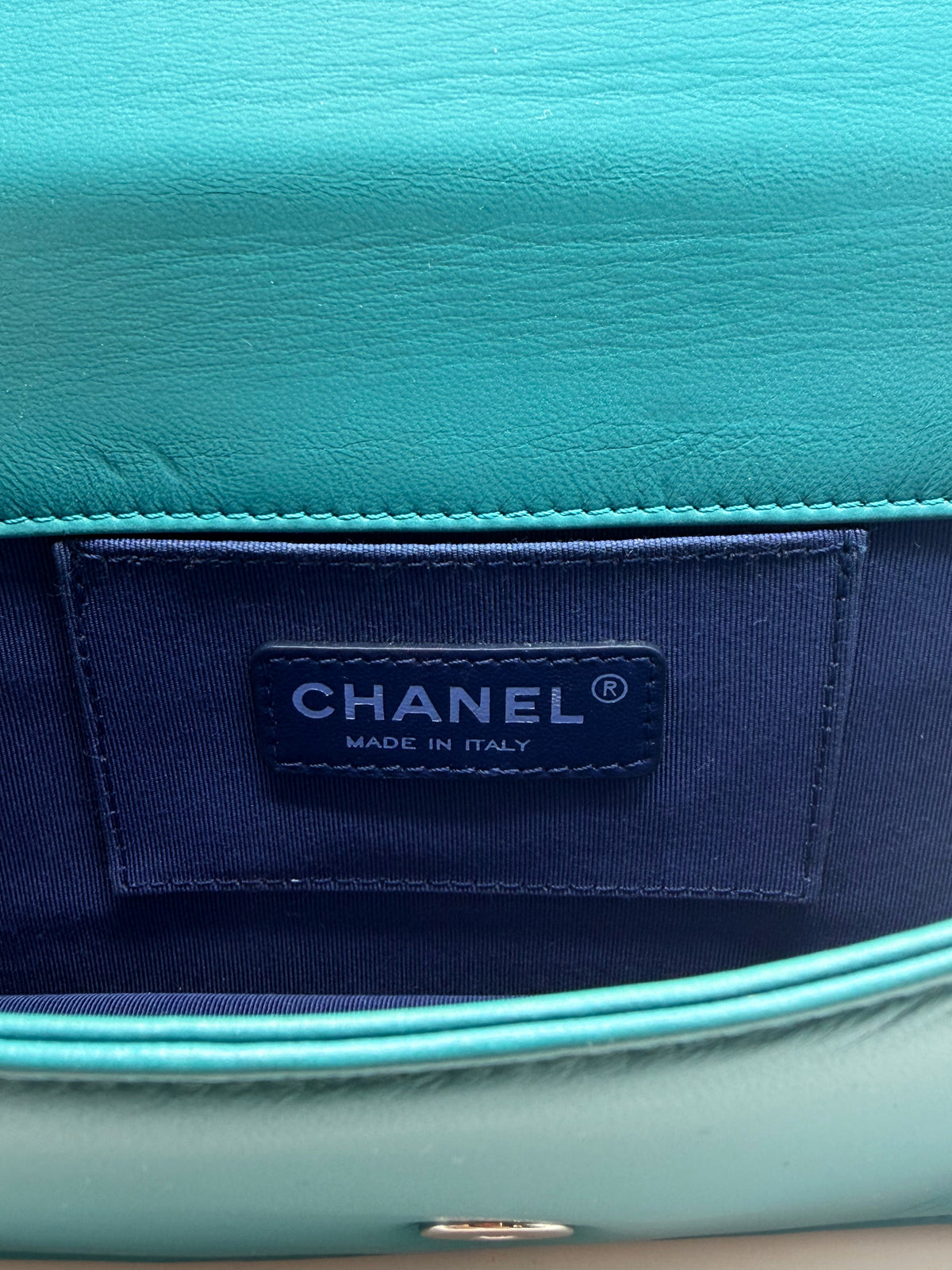 CHANEL | Boy Brick Ombre Horizontal Flap Bag
