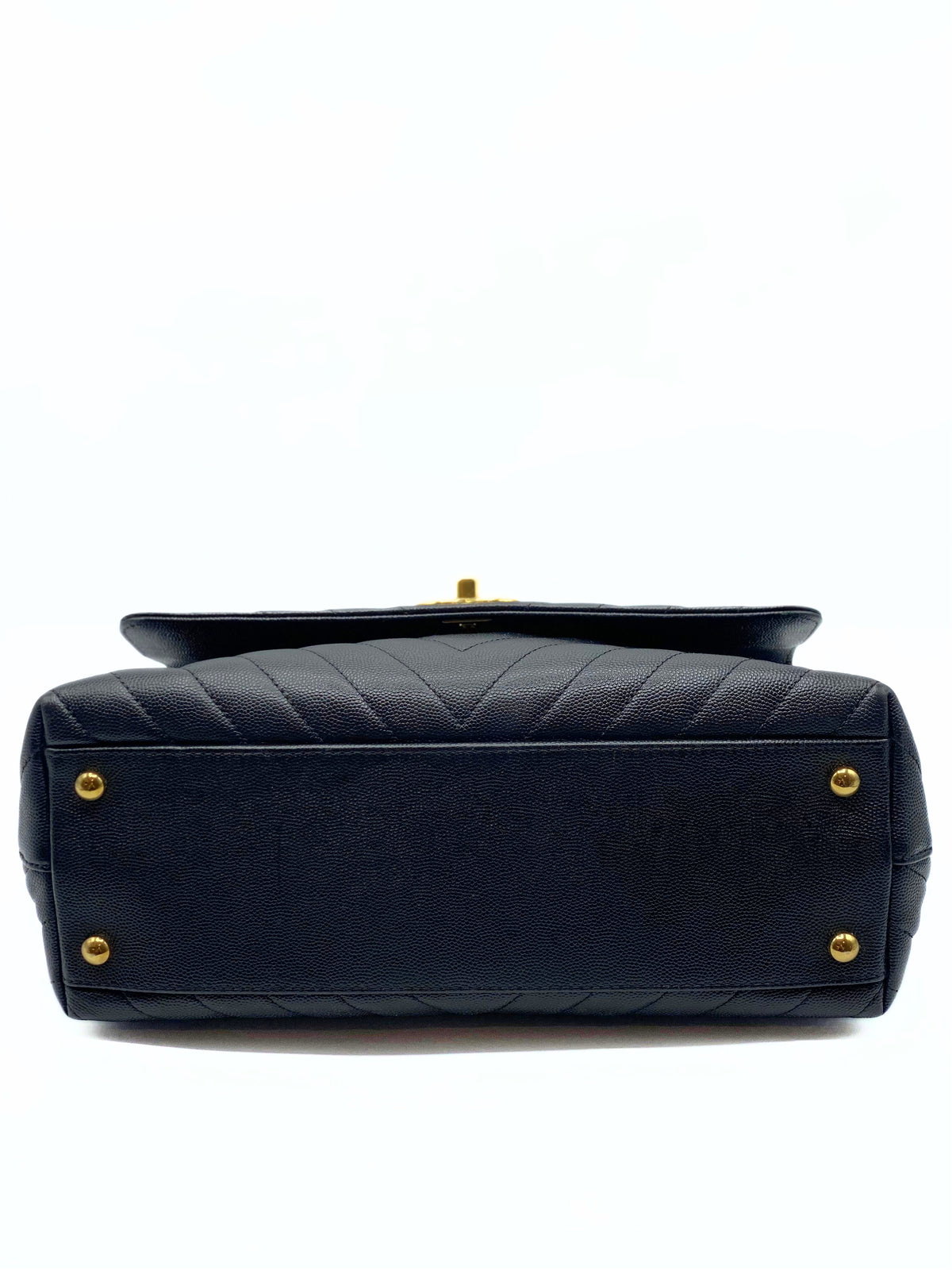CHANEL | Coco Top Handle Black