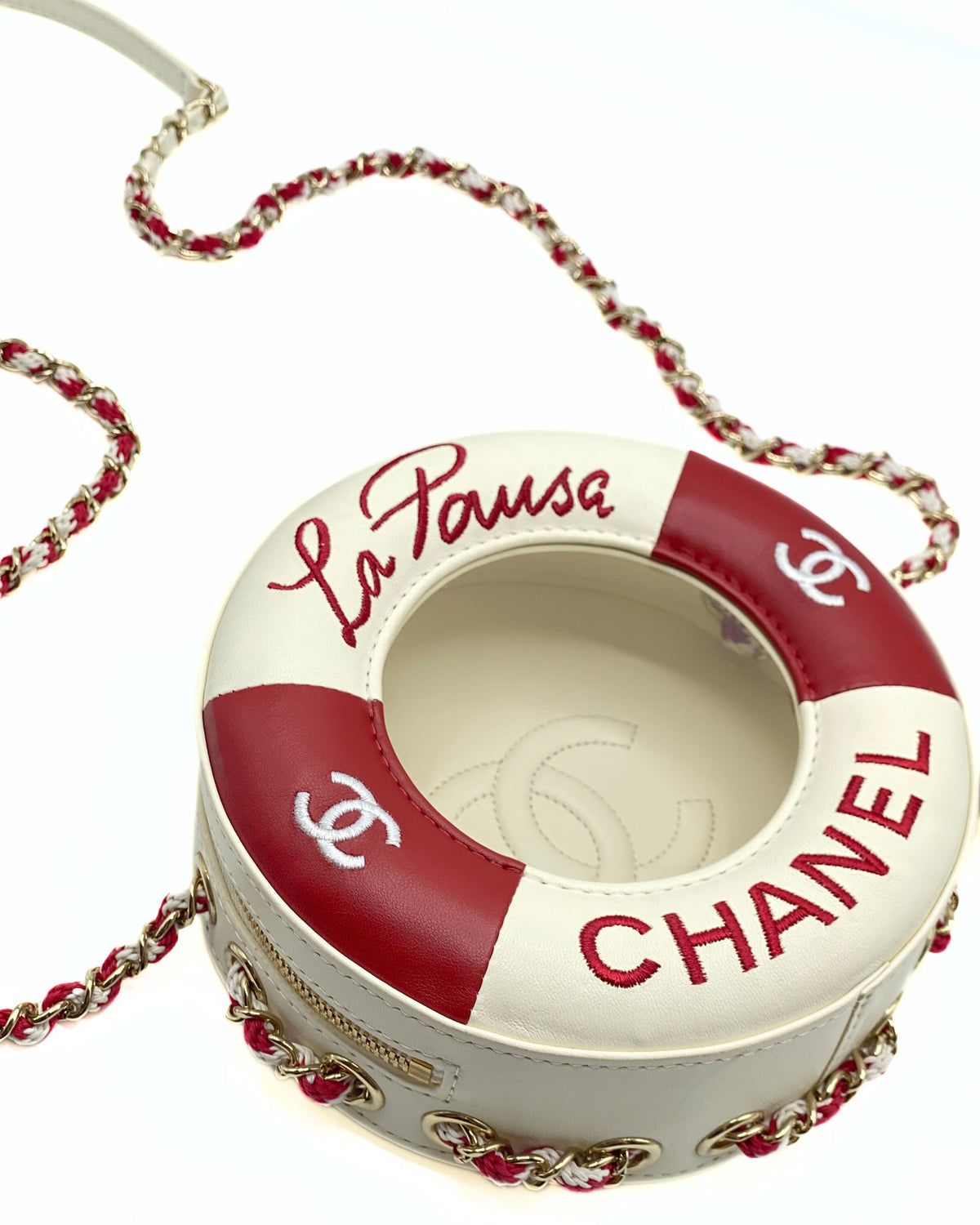 CHANEL | La Pausa Lifesaver Round Bag