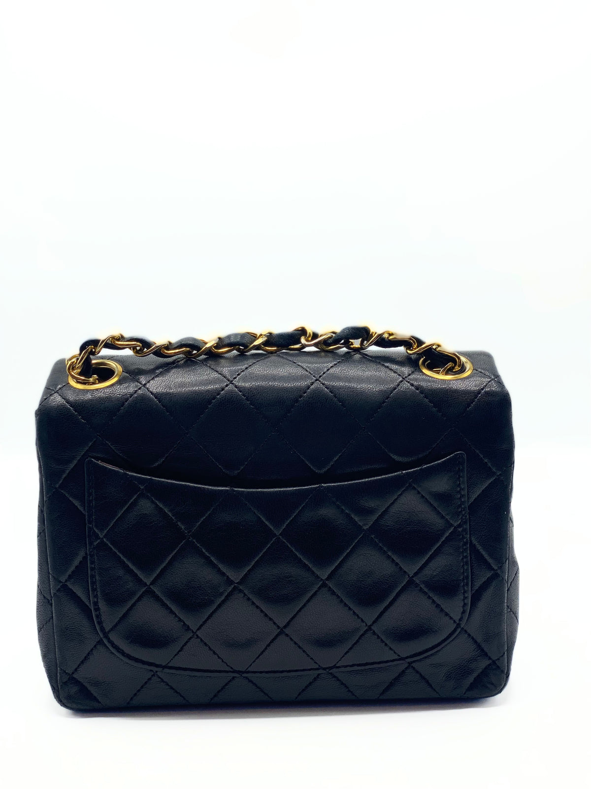 CHANEL | Mini Square Midnight Blu Vintage