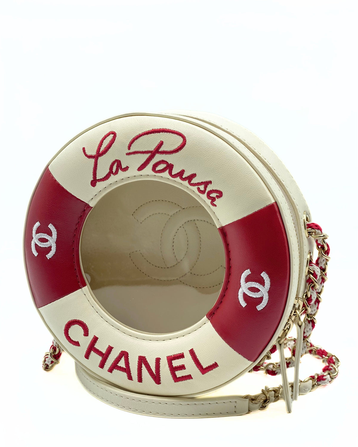 CHANEL | La Pausa Lifesaver Round Bag