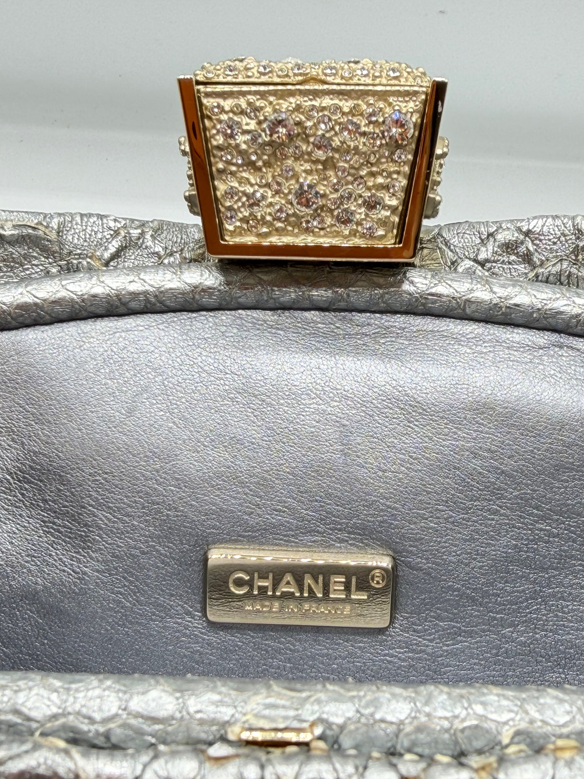CHANEL | Clutch in Python Leather