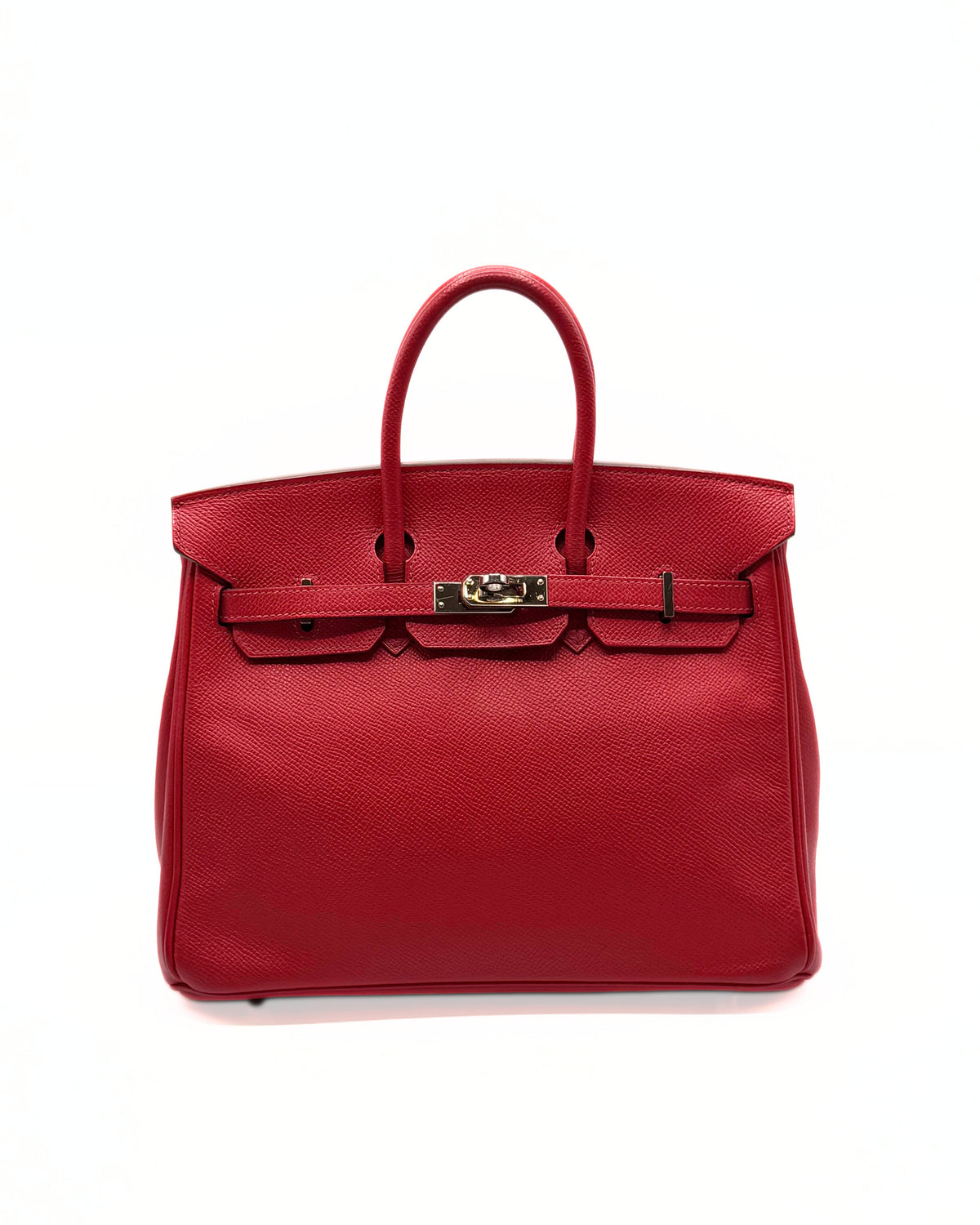 HERMES | Birkin 25 Red Epson Leather