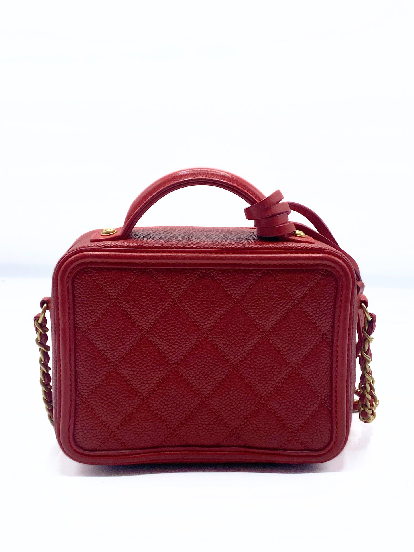 CHANEL | Vanity Small Red Caviar