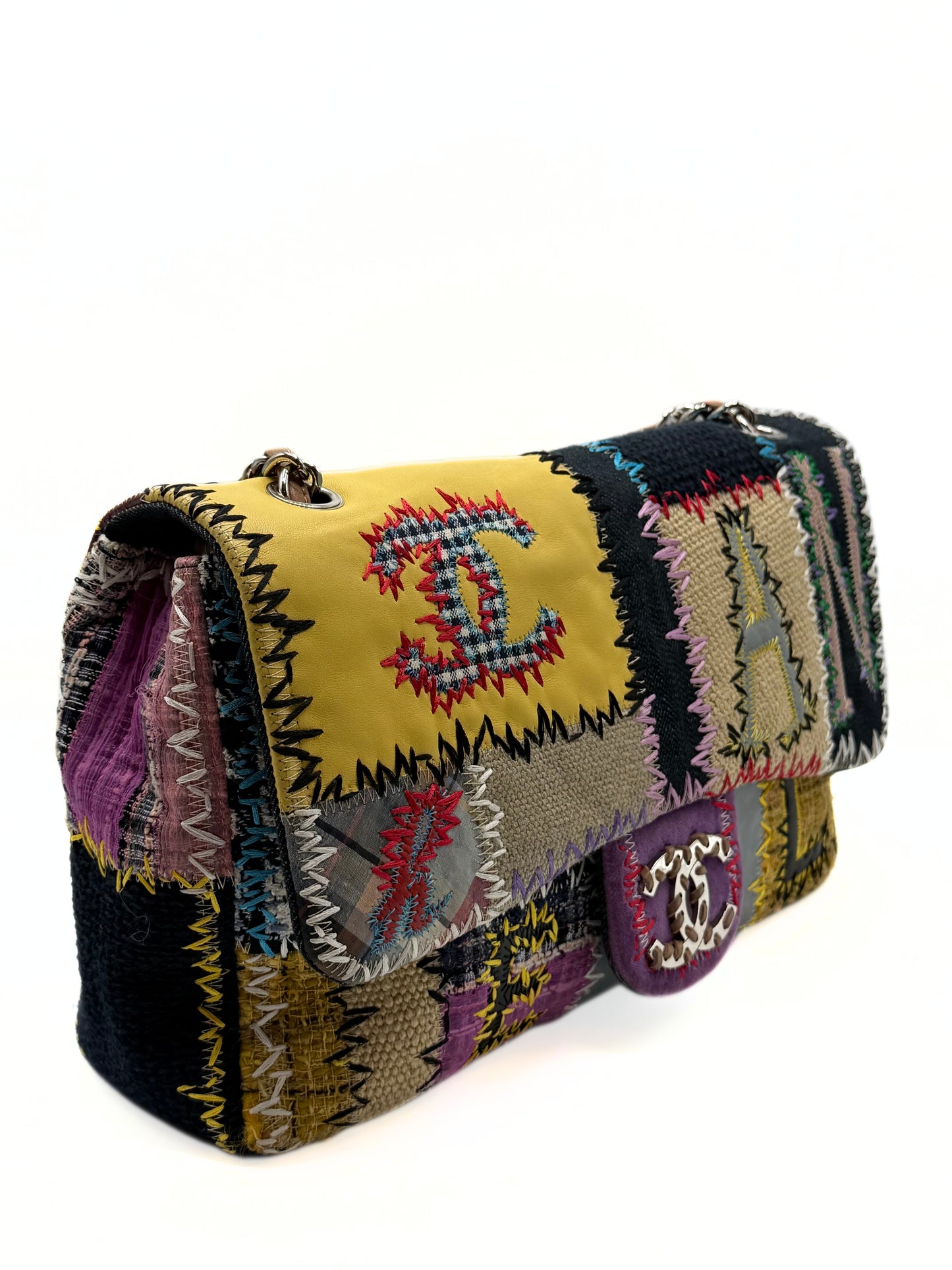 CHANEL | Patchwork Jumbo Classic Flap Bag