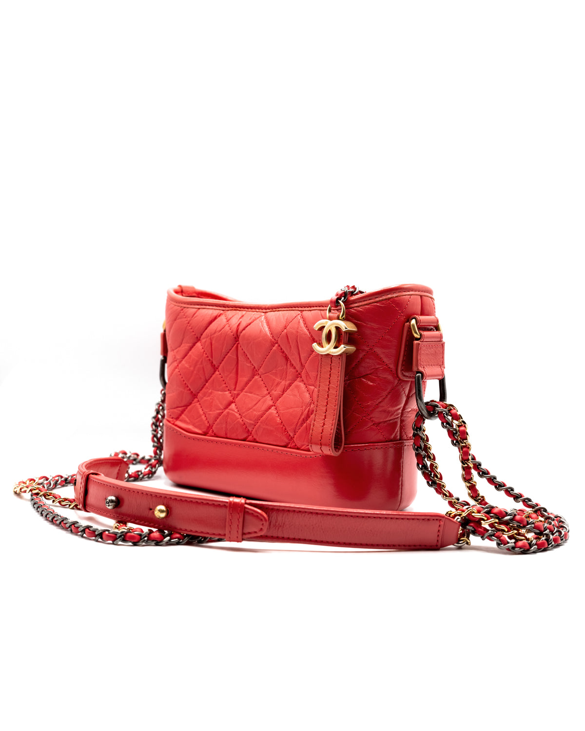 CHANEL | Gabrielle Small Hobo Aged Calfskin