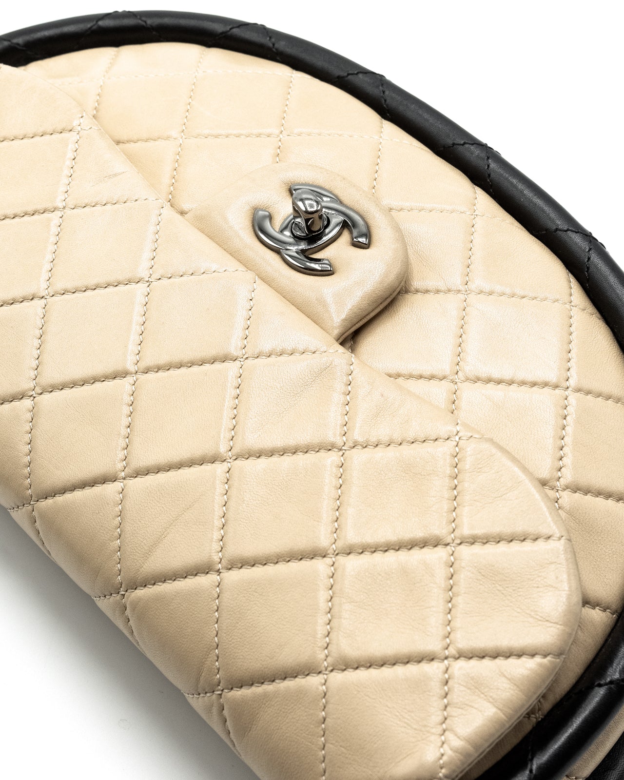 CHANEL |  Quilted Leather Hula Hoop Bag 2013 Collectors Edition