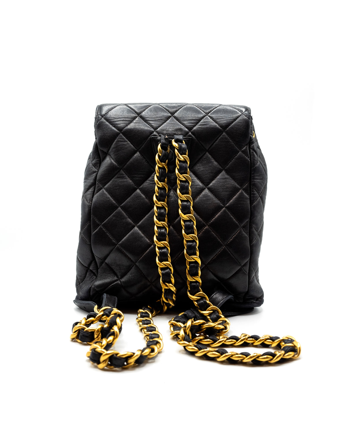 CHANEL | 1990 Duma Backpack 24K Gold Hardware