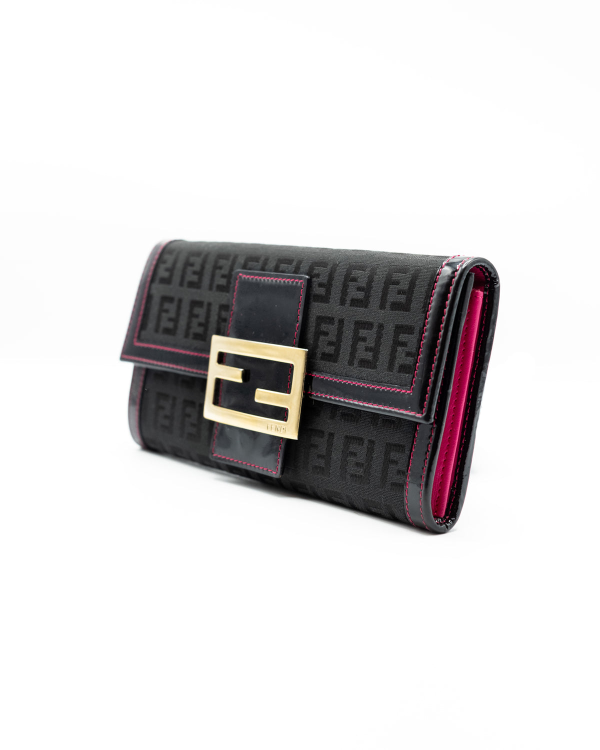 FENDI | Zucchino Black Long Wallet