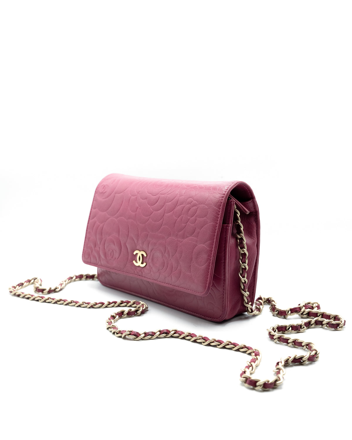 CHANEL | Camelia Wallet On Chain