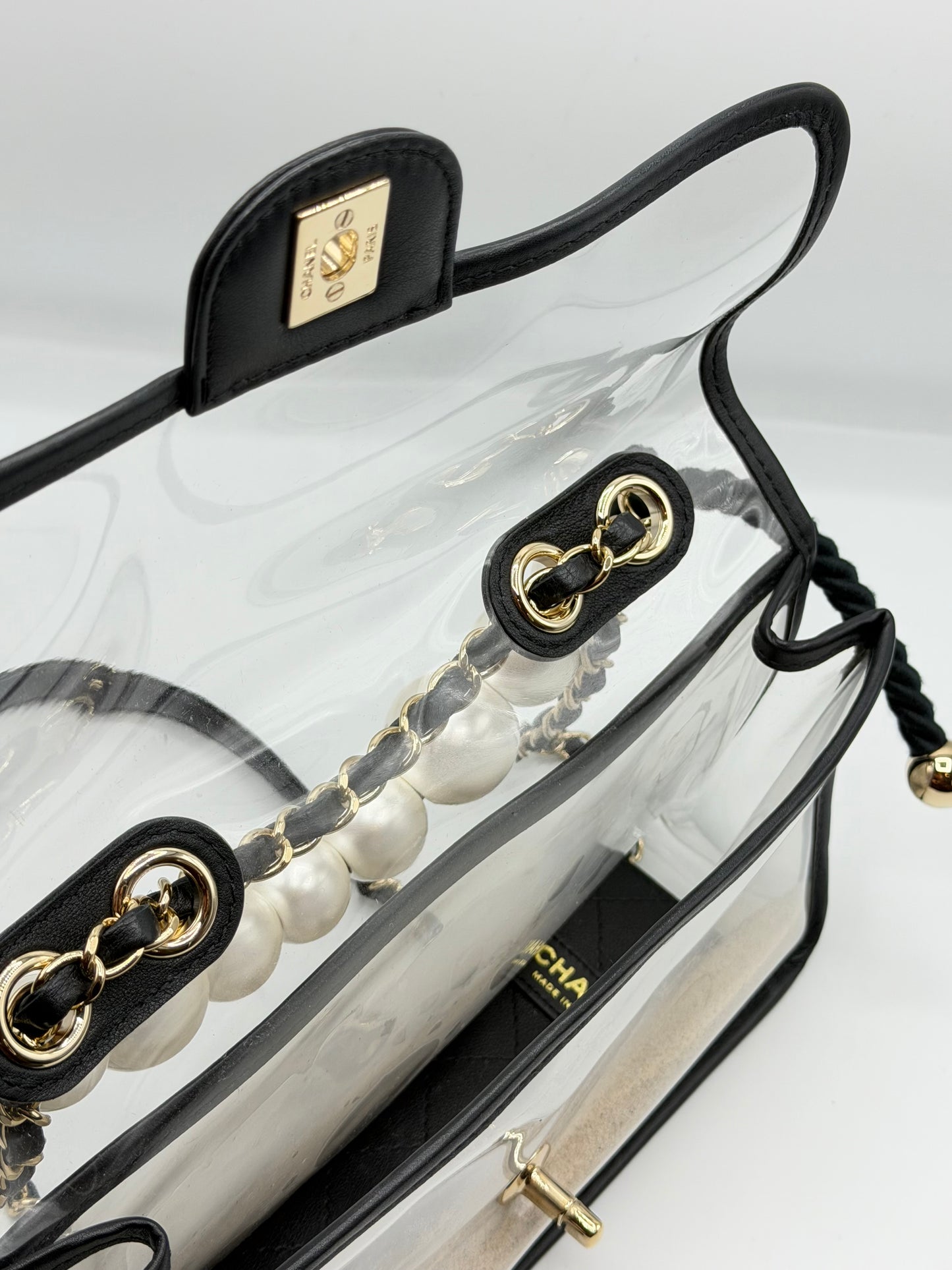 CHANEL | Sand by the Sea Pearl Flap Bag