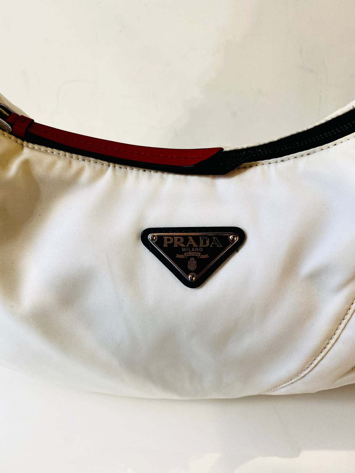 PRADA | Hobo Bag in Nylon with Studs