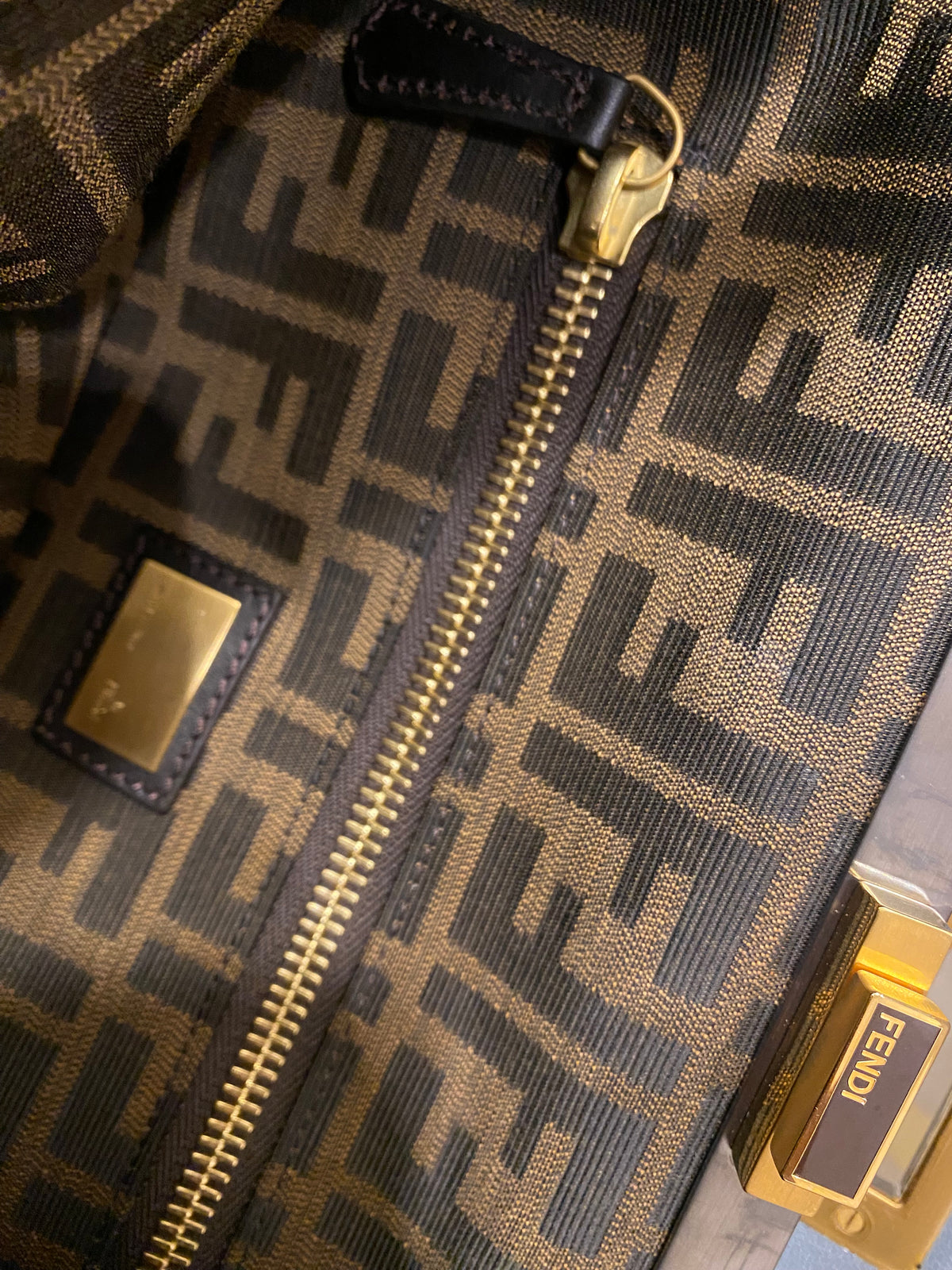 Fendi | Peekaboo Leather Bag