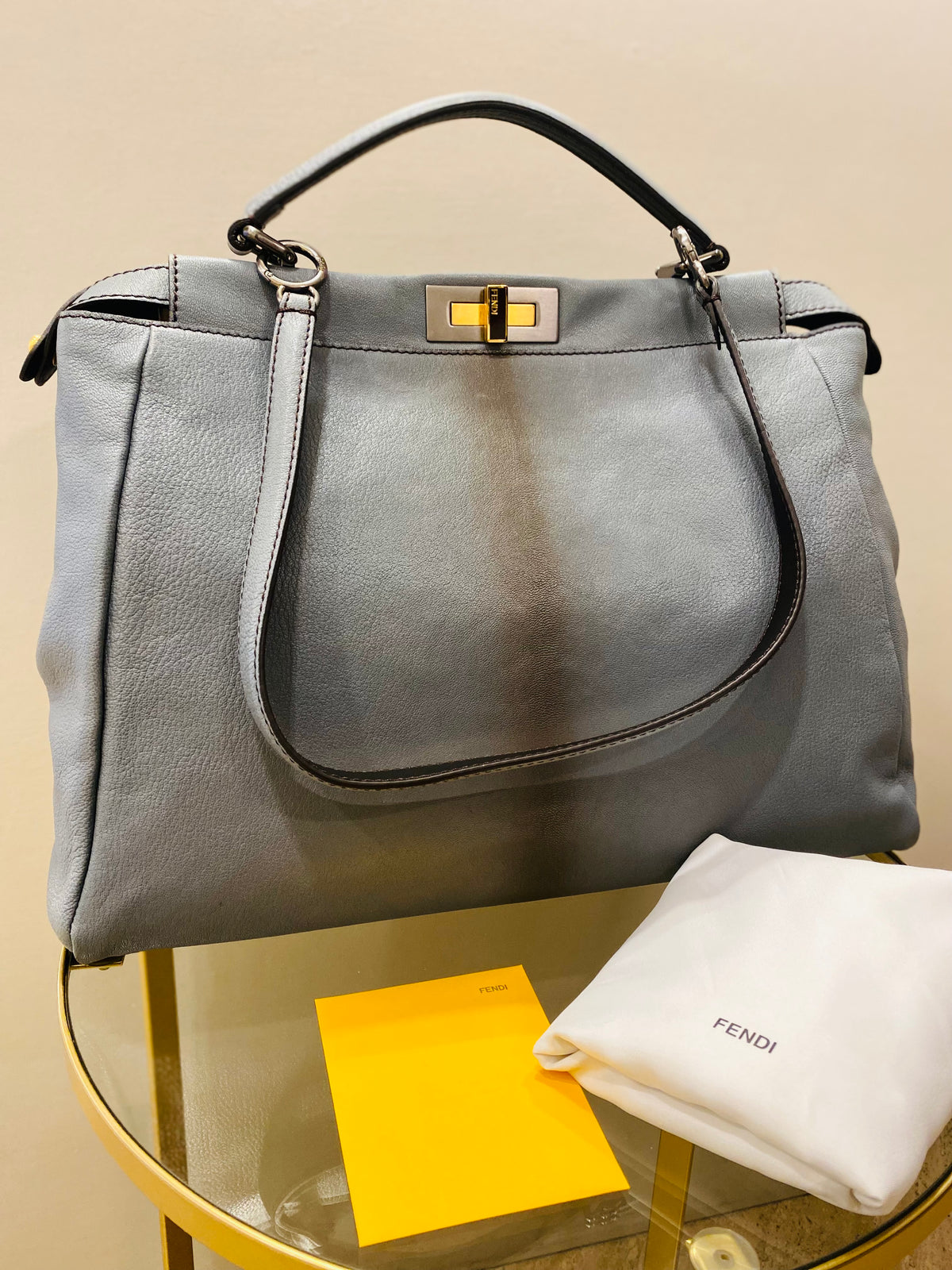 Fendi | Peekaboo Leather Bag