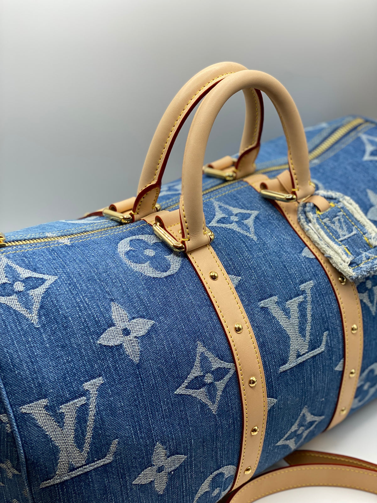 LOUIS VUITTON | Keepall Bandoulière 45 In Denim