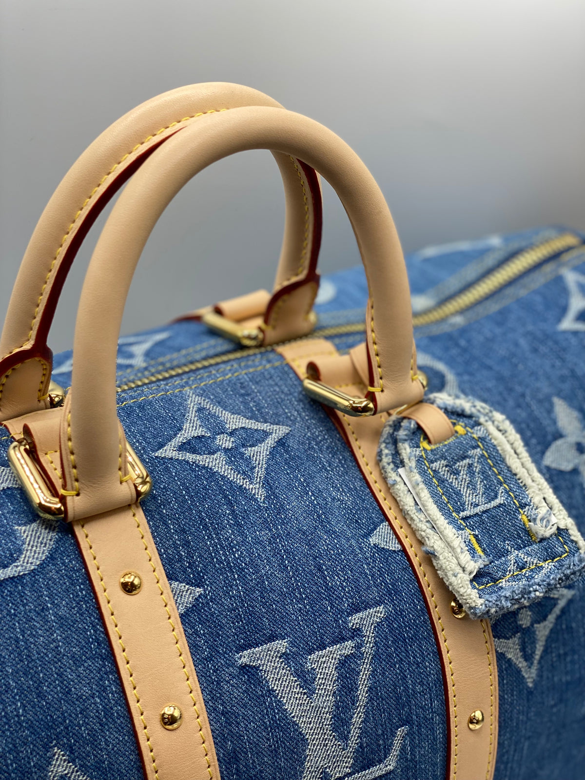 LOUIS VUITTON | Keepall Bandoulière 45 In Denim