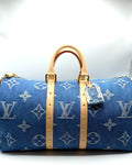 LOUIS VUITTON | Keepall Bandoulière 45 In Denim