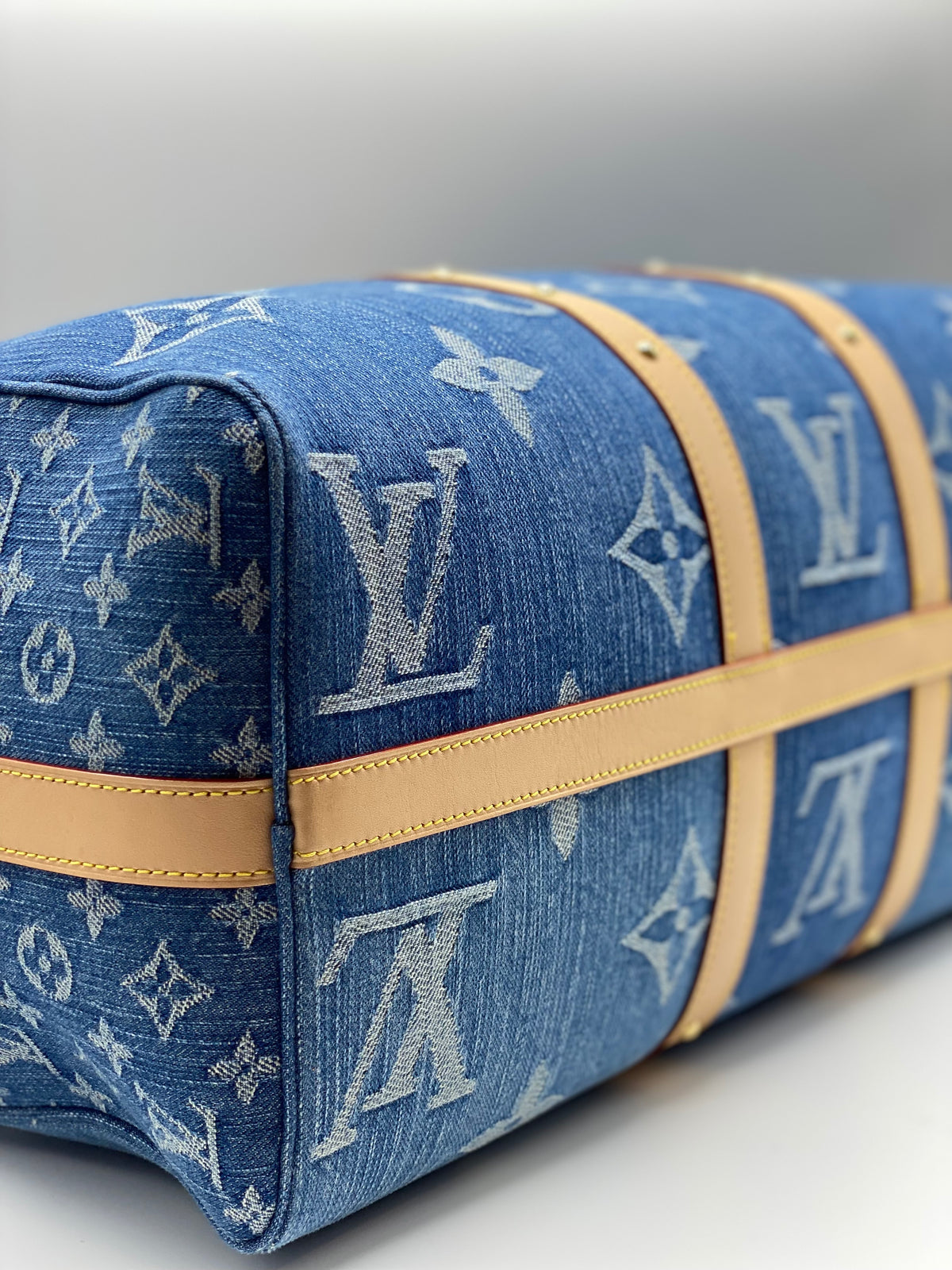 LOUIS VUITTON | Keepall Bandoulière 45 In Denim